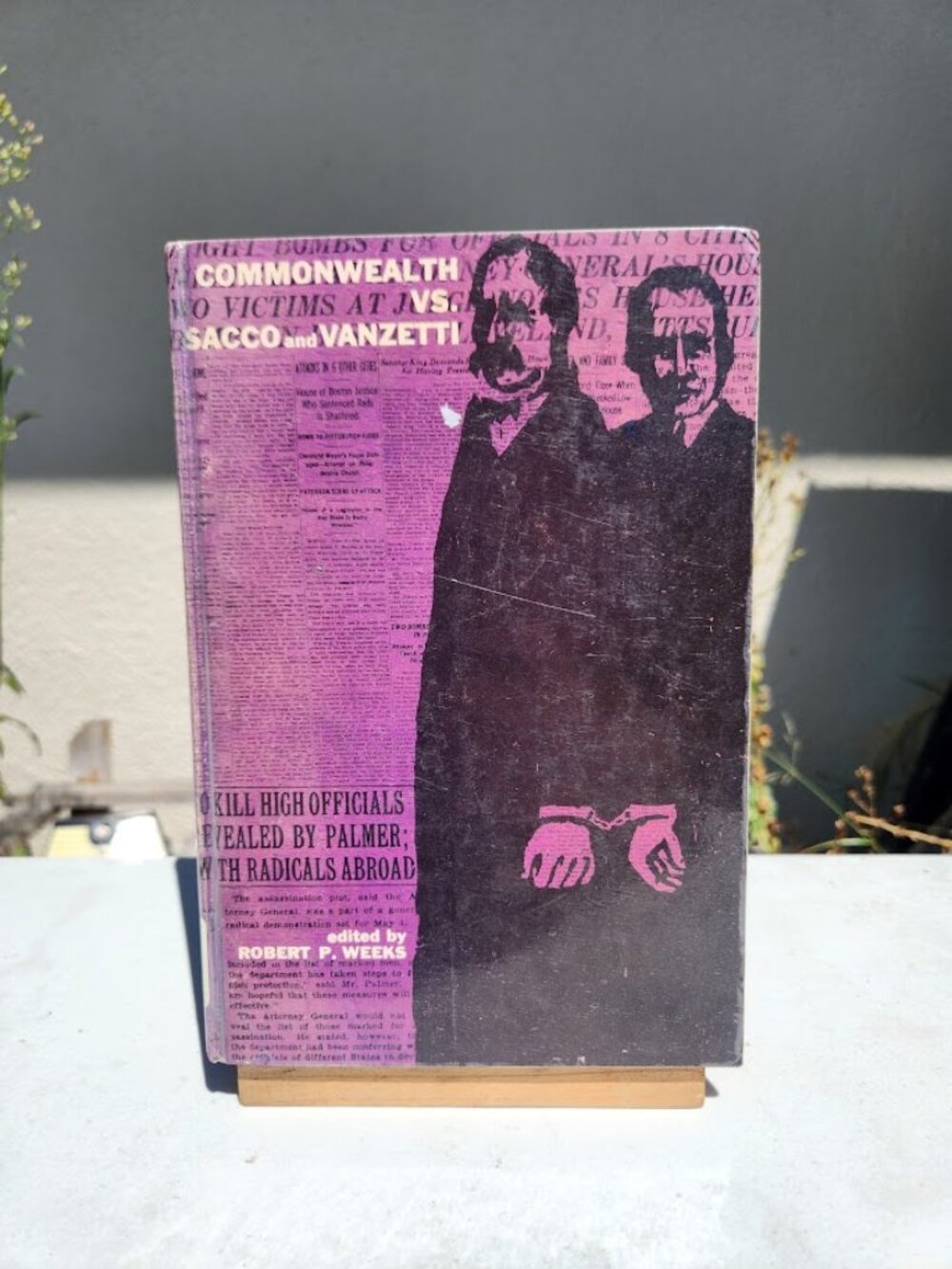 Commonwealth vs. Sacco and Vanzetti Book Hardcover Part of the Prentice-Hall Am
